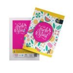 Overjoy Premium Notebook Fresh Start 3-In-1 (Five Line/Four Line/Square-12MM)