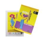 Overjoy Premium Notebook Girl Blogger Social Media Influencer Four Line-Interleaf