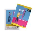 Overjoy Premium Notebook Boy Blogger Social Media Influencer Four Line-Interleaf
