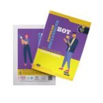 Overjoy Premium Notebook Boy Blogger Social Media Influencer Four Line-Interleaf