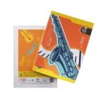 Overjoy Premium Notebook Music Festival Single Line-Interleaf