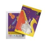 Overjoy Premium Notebook Music Festival Single Line-Interleaf