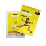 Overjoy Premium Notebook Positive Mind Positive Life Four Line-Interleaf