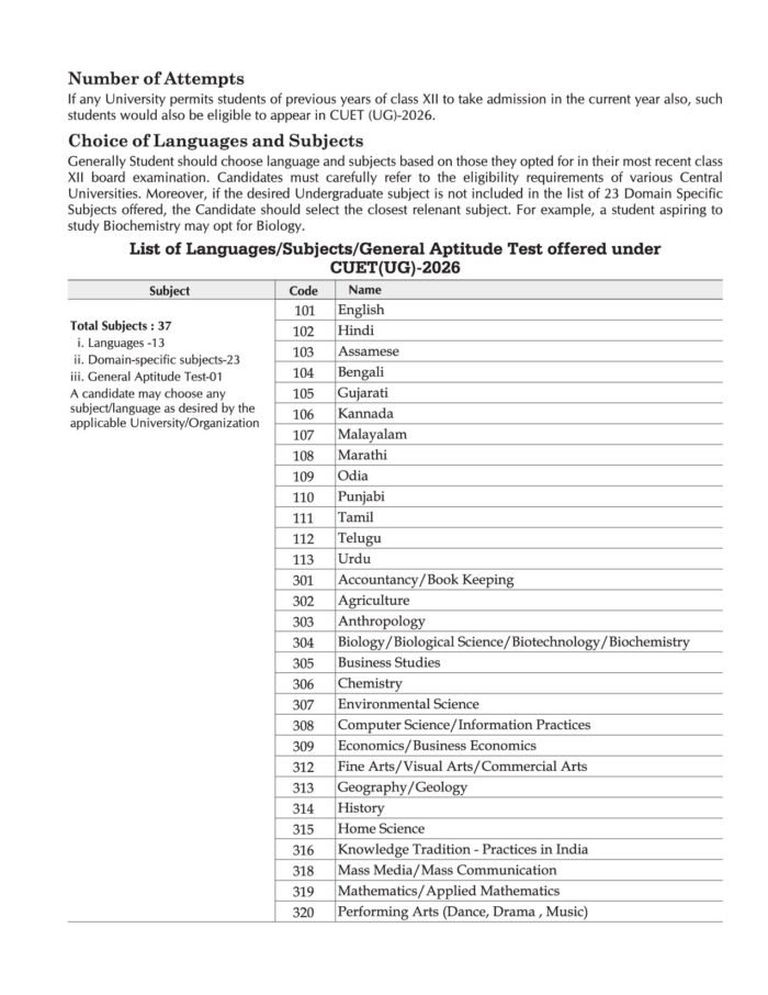 NTA CUET (UG) B.A. Entrance Exam 2026–27All in One Guide (English Medium) - Image 4