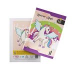 Overjoy Premium Notebook Unicorns Magic Square 12mm