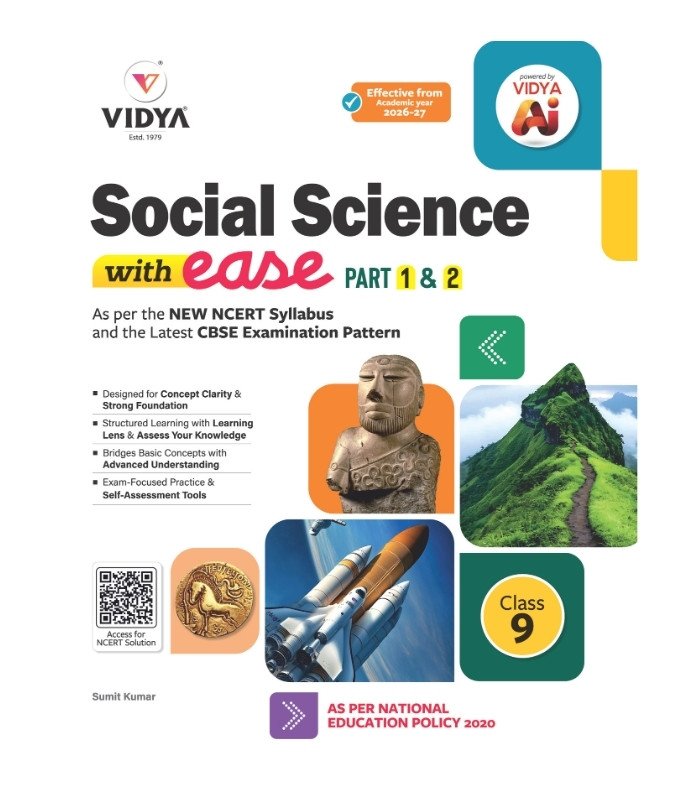 S024 Social Science with Ease (Part 1 & 2) – Class 9 - Image 1